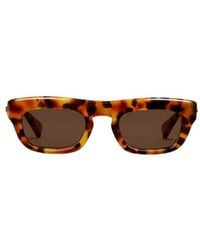 Gucci - Eyewear Rectangular Frame Sunglasses - Lyst