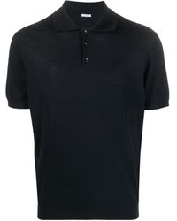 Malo - Densely Woven Short-Sleeved Polo Shirt - Lyst
