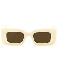 Loewe - Rectangular Frame Sunglasses - Lyst
