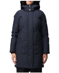Moose Knuckles - Hooded Cotton Suit With Long Sleeves - Lyst