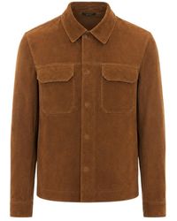 Tom Ford - Button-Front Ling Sleeved Jacket - Lyst