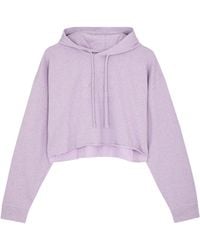 Ganni - Simple Cotton Sweatshirt - Lyst