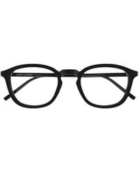 Saint Laurent - Eyewear Oval-Frame Glasses - Lyst
