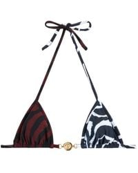 Reina Olga - Animal-Print Bikini Top - Lyst