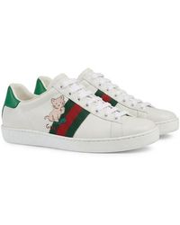 Gucci - Ace Low-Top Sneakers - Lyst