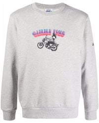 A.P.C. - Graphic Print Crewneck Sweatshirt - Lyst