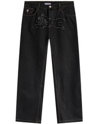 ICECREAM - Running Dog Appliqué Jeans - Lyst