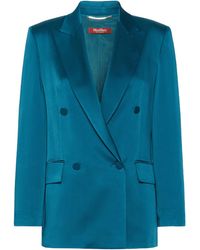 Max Mara - Studio Msearca Double-Breasted Blazer - Lyst