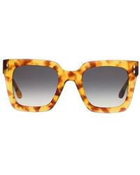 Isabel Marant - Tortoiseshell Pattern Square Sunglasses - Lyst