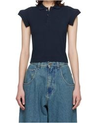 Vetements - Sleeves To Front Three-Button Polo Shirt - Lyst
