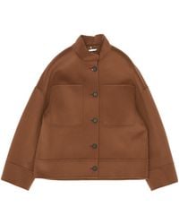Max Mara - Renna Patch-Pocket Button Jacket - Lyst