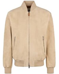 Tod's - Suede Bomber Jacket - Lyst