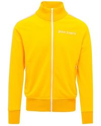 Palm Angels - Stripe-Detail Zip-Up Track Jacket - Lyst