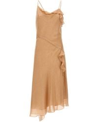 Victoria Beckham - Asymmetric Cami Slip Dress - Lyst