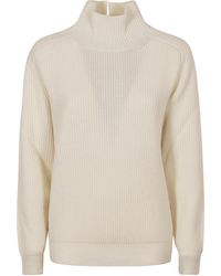 Dondup - Ribbed Turtleneck Sweater - Lyst