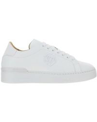 Philipp Plein - Hexagon Logo-Patch Low-Top Sneakers - Lyst