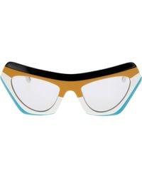 Marni - Logo Sunglasses - Lyst