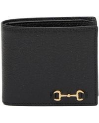 Gucci - Signature Horsebit-Detail Bi-Fold Wallet - Lyst
