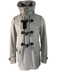 Emporio Armani - Logo Coat - Lyst