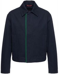 Gucci - Embossed Gabardine Jacket - Lyst