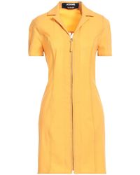 Jacquemus - Solid-Color Wool Short-Sleeve Dress - Lyst
