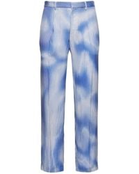 FEDERICO CINA - Printed Casual Pants - Lyst