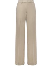 Ottod'Ame - Ottod'Ame High-Waist Straight-Leg Pants - Lyst