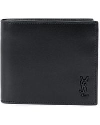 Saint Laurent - Tiny Monogram East/West Wallet - Lyst