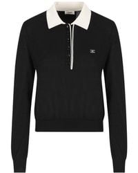 Celine - Polo Sweater - Lyst