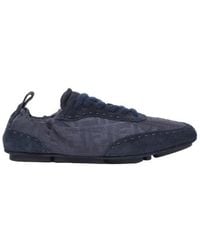 Fendi - Fit Lace-Up Sneakers - Lyst