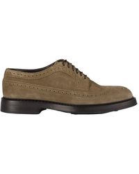 Doucal's - Swallowtail Derby Shoes - Lyst