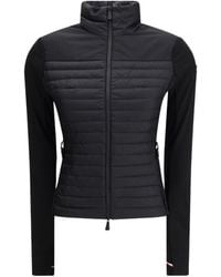 Moncler - Grenoble High-Neck Zipped Cardigan - Lyst