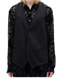 Ann Demeulemeester - Juikko Classic Waistcoat - Lyst