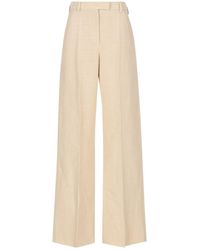 Valentino - Wide-Leg Trousers - Lyst