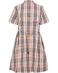 Burberry - Minimalist Shirt Dress - Lyst