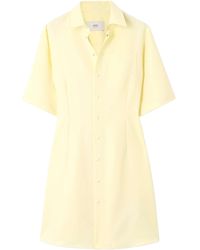 Ami Paris - Ami Short Sleeved Shirt Dress - Lyst