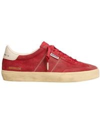 Golden Goose - Low-Top Suede Sneakers With Padded Collar - Lyst