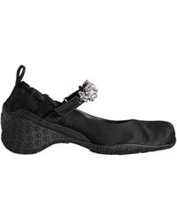 Simone Rocha - Ballet Shoes With Decorative Ribbons - Lyst