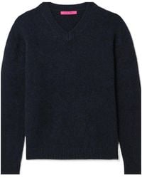 The Elder Statesman - Brushed Cashmere Sweater - Lyst