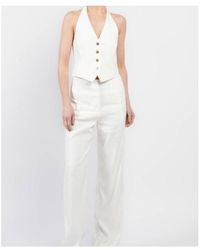 Veronica Beard - V-Neck Sleeveless Vest - Lyst