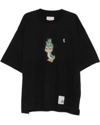 Maison Mihara Yasuhiro - Leon-Print T-Shirt - Lyst