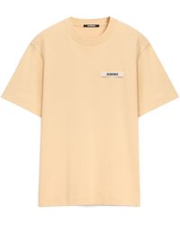 Jacquemus - Logo Patch Crewneck T-Shirt - Lyst