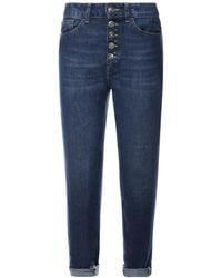 Dondup - High-Rise Button-Fly Jeans - Lyst