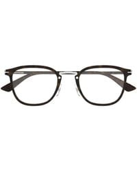 Montblanc - Eyewear Square Frame Glasses - Lyst
