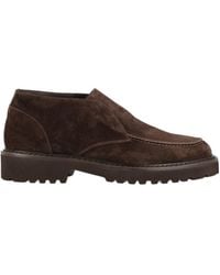Doucal's - Almond Toe Slip-On Loafers - Lyst