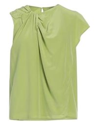 Max Mara - Solid Color Sleeveless Crew Neck Top - Lyst