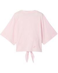 Jacquemus - Open-Back Embroidered T-Shirt - Lyst