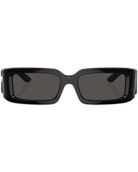 Dolce & Gabbana - Eyewear Rectangular Frame Sunglasses - Lyst