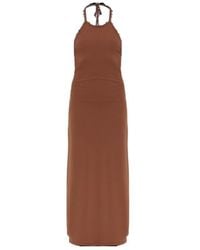 Christopher Esber - Beach Quartz Halterneck Long Dress - Lyst