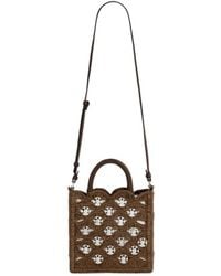 Rabanne - Rabanne Scalloped Disc Shoulder Bag - Lyst